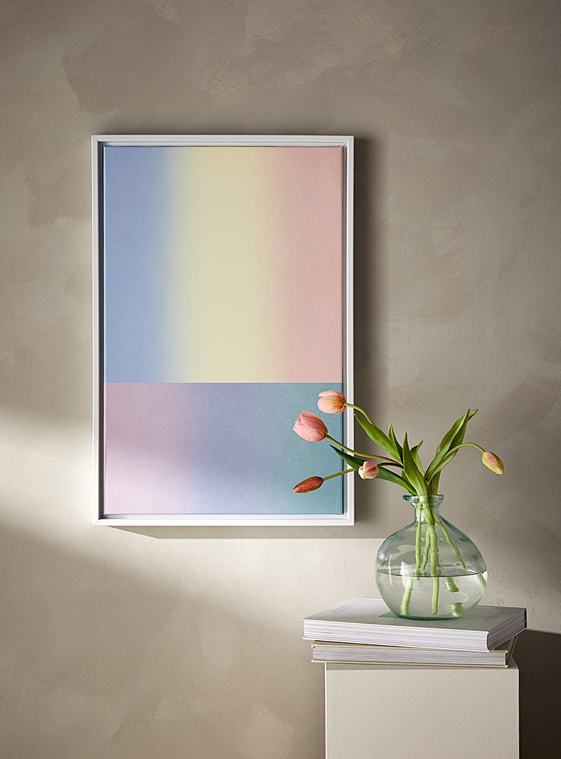 Simons Maison x OLEKA CANVAS Assorted Pastel variation art print See available sizes