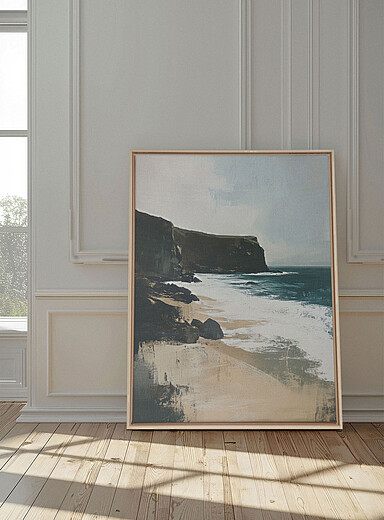 Majestic Cliffs painting See available sizes
