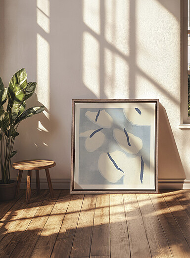 Coton marine art print See available sizes