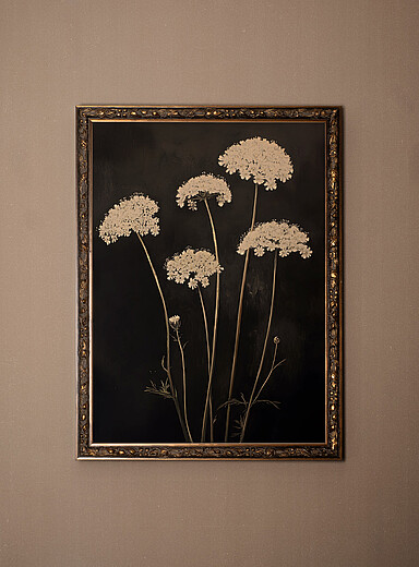 La toile Fleur de minuit Voir nos formats offerts