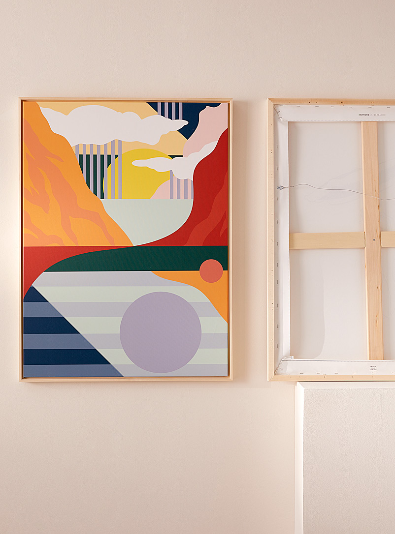 Sunny abstraction art print See available sizes product image 2