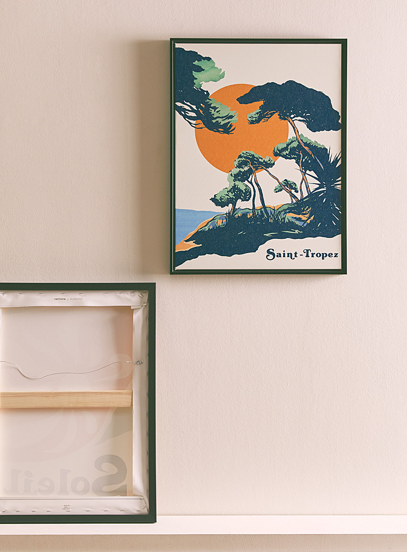 Saint-Tropez art print In collaboration with artist Été 1981 See available sizes product image 2
