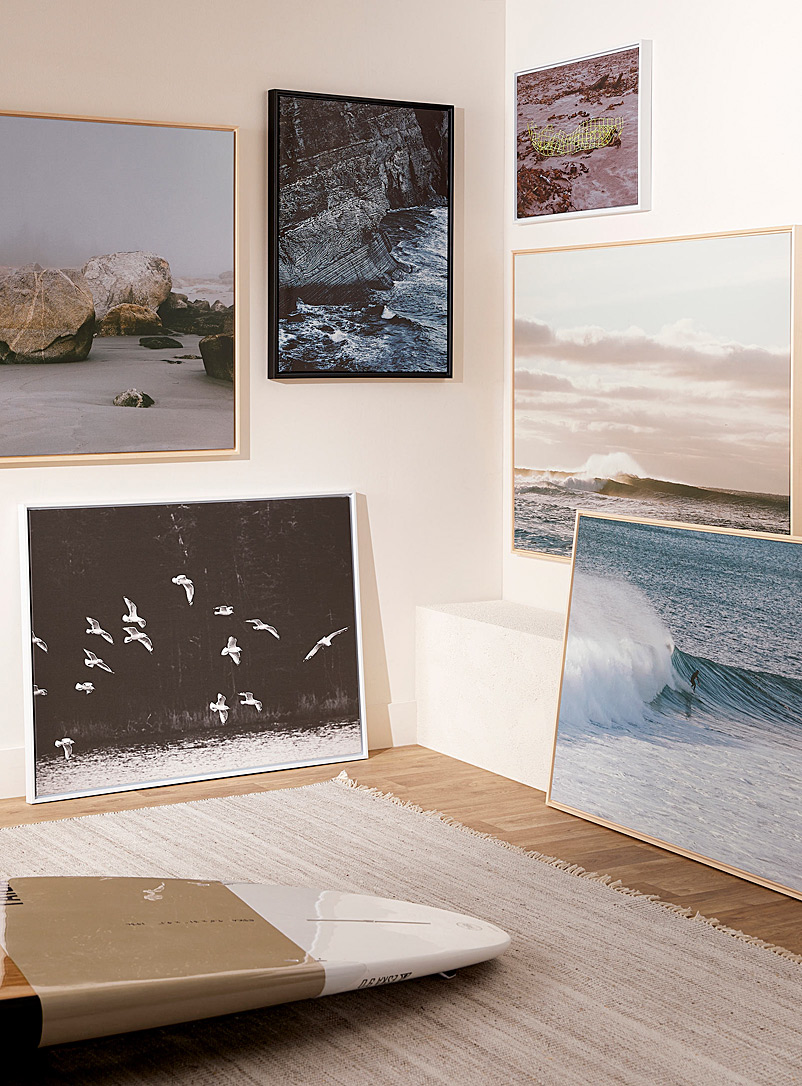 Onde atlantique art print In collaboration with artist Catherine Bernier See available sizes product image 3