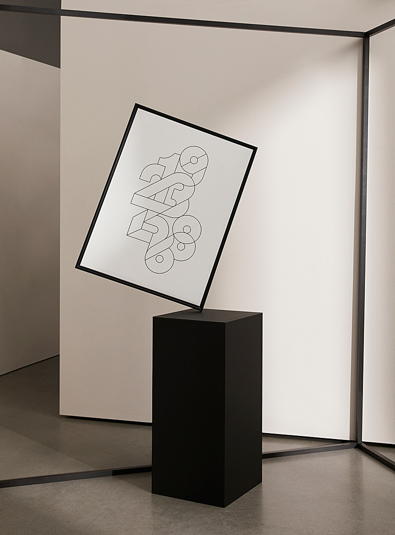 Numerical Blend Art Print In Collaboration With Artist George Bokhua See Available Sizes