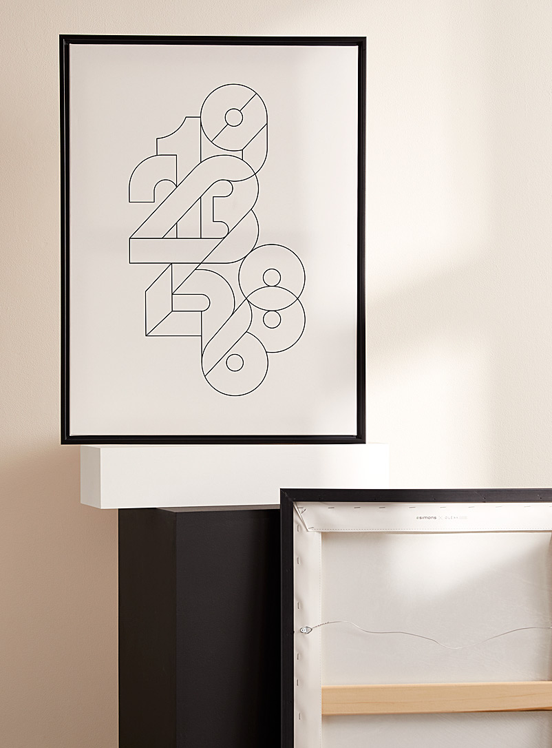 Numerical blend art print In collaboration with artist George Bokhua See available sizes product image 2
