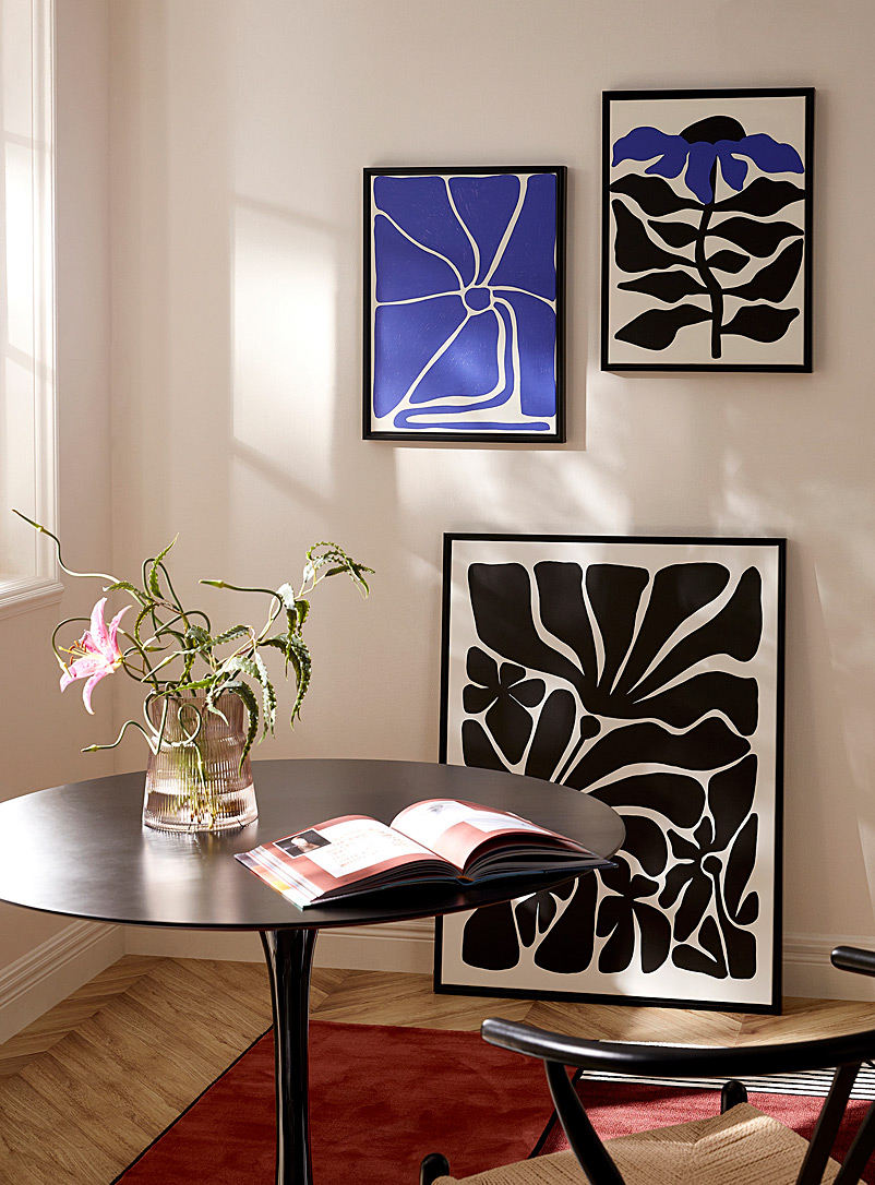 Floral distortion art print See available sizes product image 2