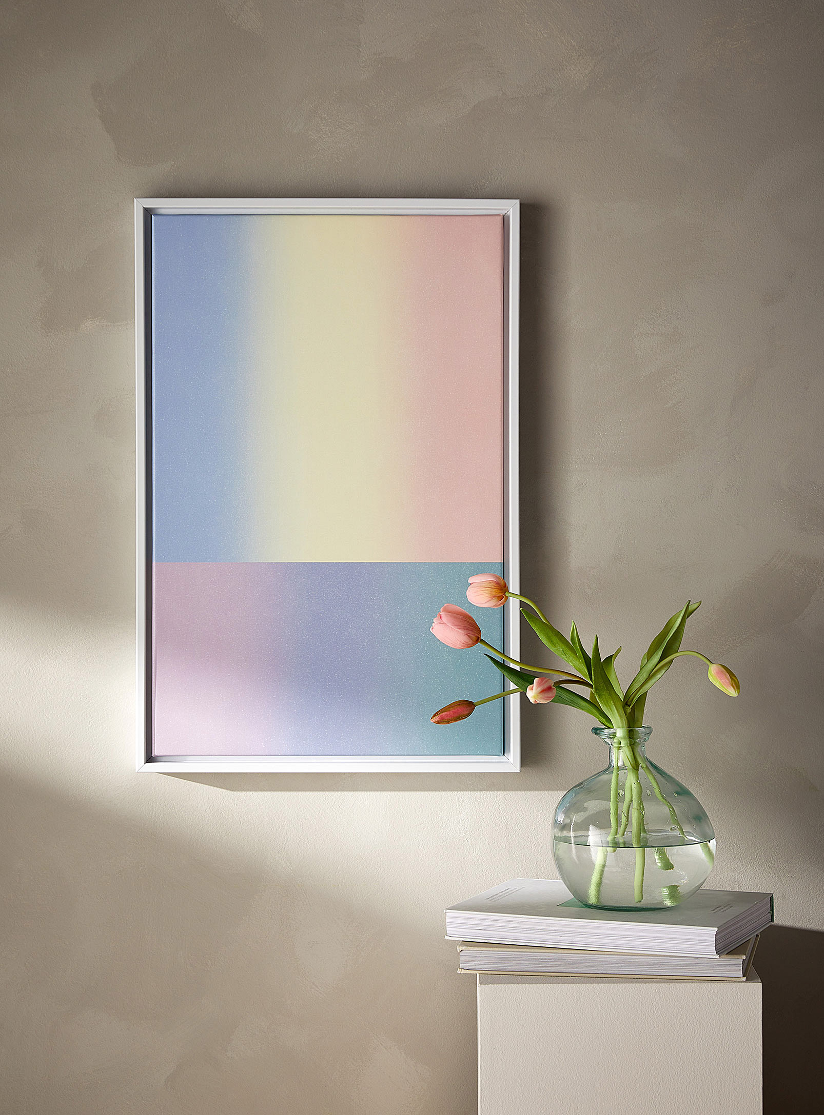 Simons Maison X Oleka Canvas Pastel Variation Art Print See Available Sizes In Assorted