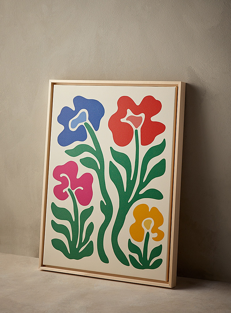 Floral wave art print See available sizes product image (primary)
