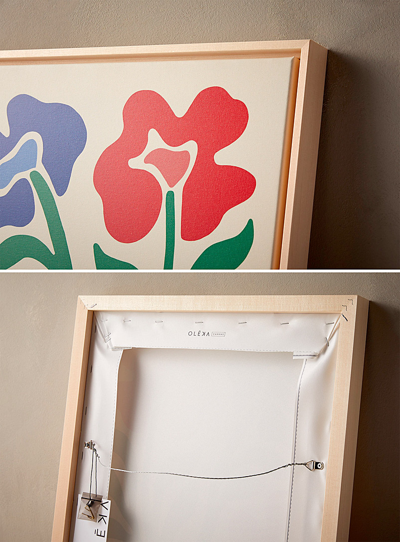 Floral wave art print See available sizes product image 3
