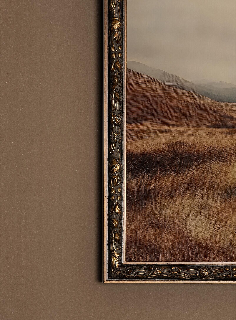 Earthy Dreams bronze frame rigid art print See available sizes product image 2