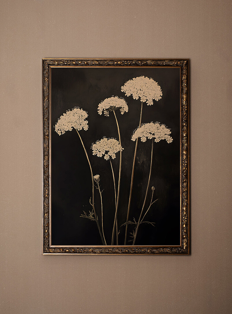 Fleur de minuit art print See available sizes product image (primary)