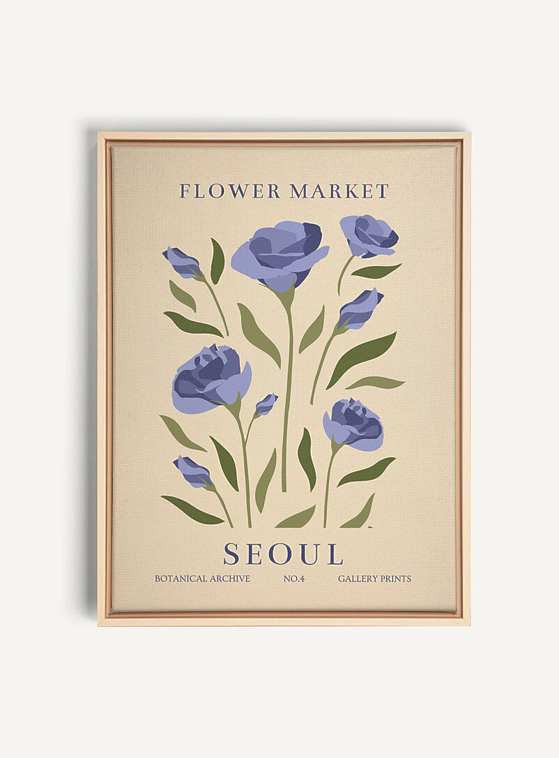 Flower Market Seoul art print See available sizes product image 2