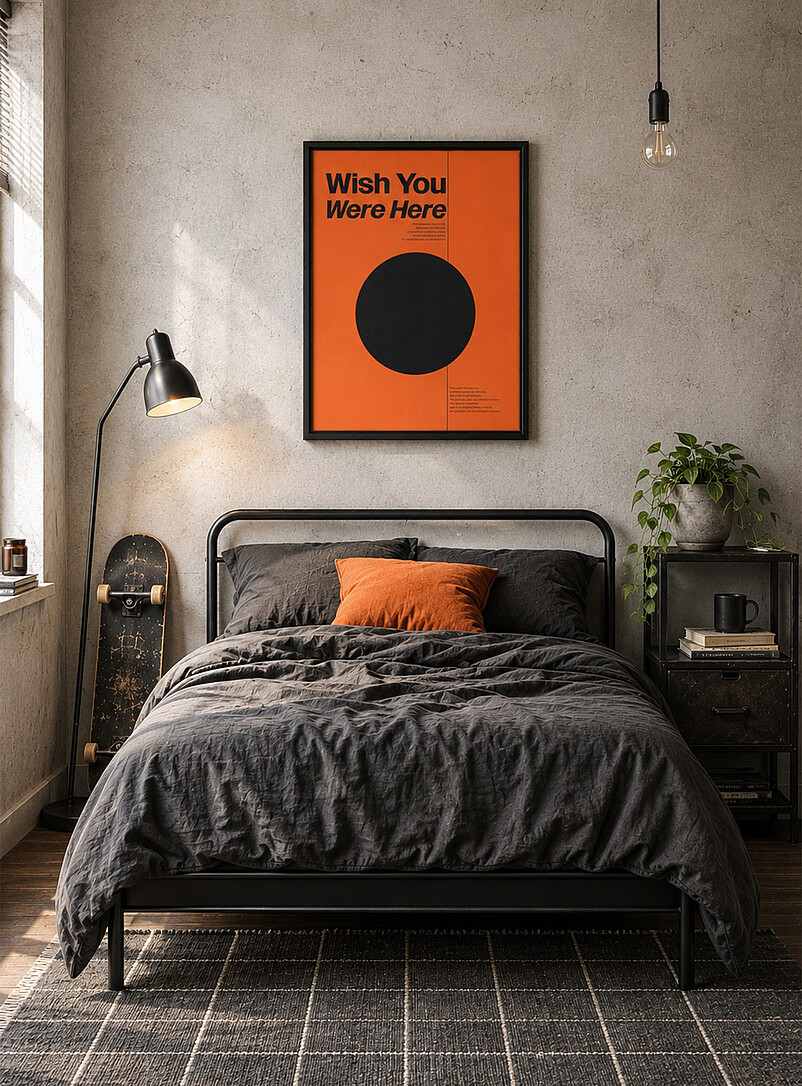Wish You Were Here art print See available sizes product image (primary)