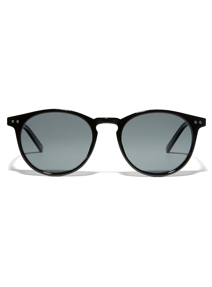 Prive Revaux Black The Maestro round sunglasses for women