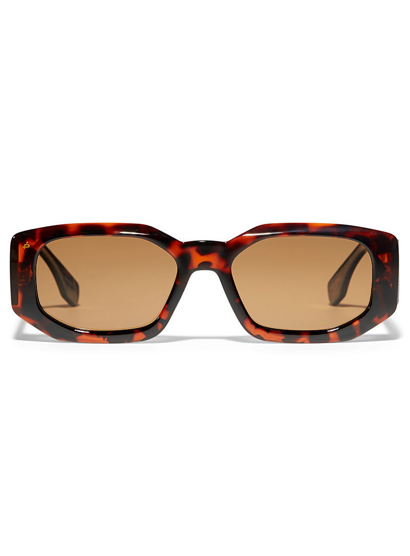 Prive Revaux Light Brown The Paris rectangle sunglasses for women