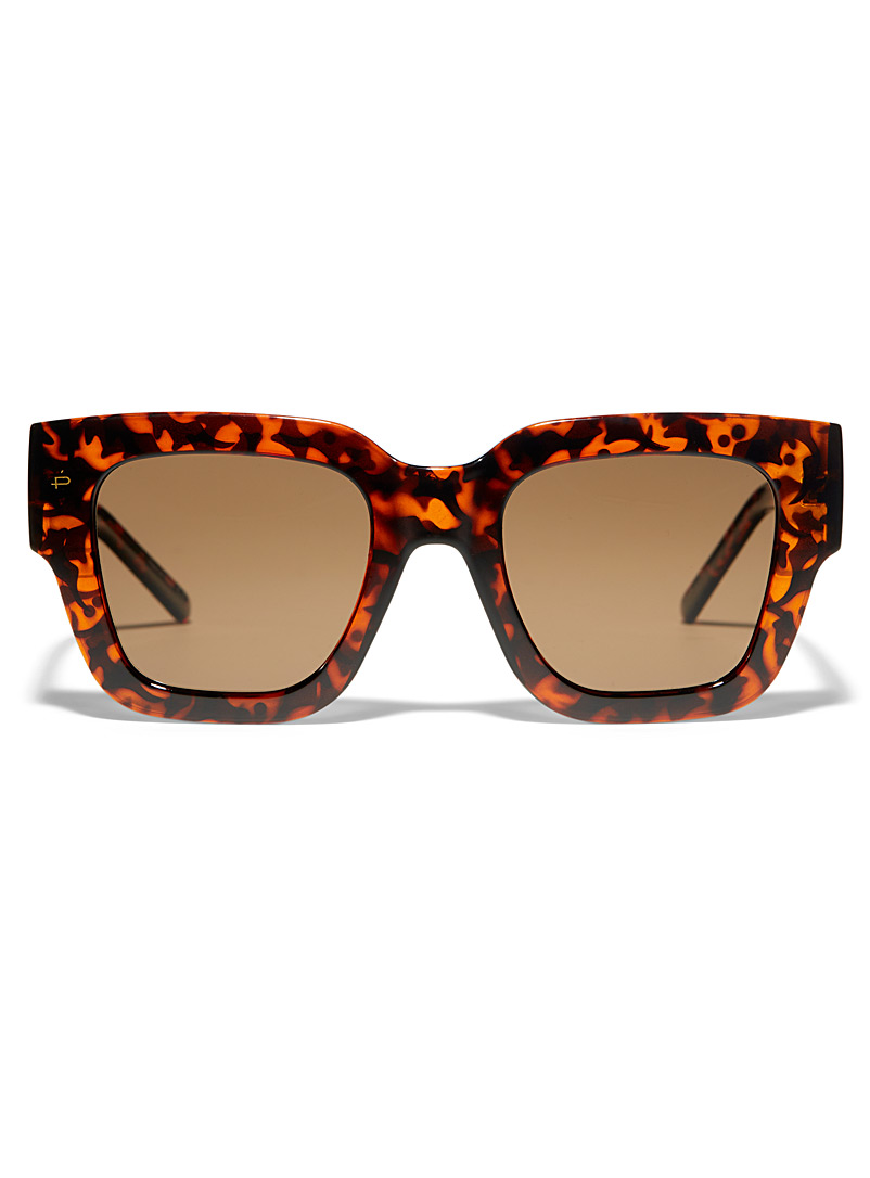 Prive Revaux: Les lunettes de soleil The New Yorker Brun pâle-taupe pour femme
