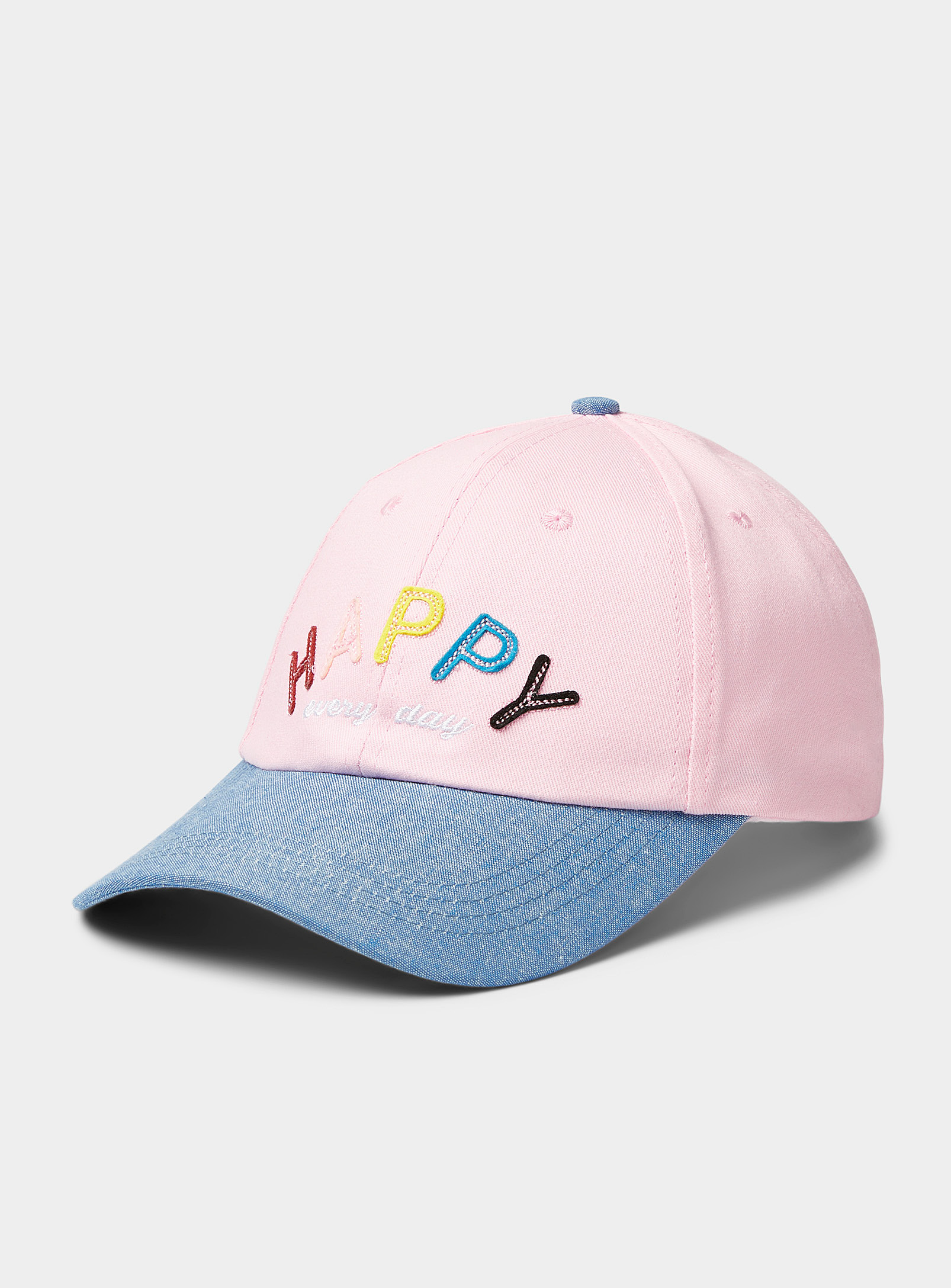 Nana The Brand Positive Embroidery Cap In Assorted
