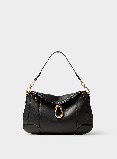 Le sac d'&eacute;paule pendentif dor&eacute; Jayla