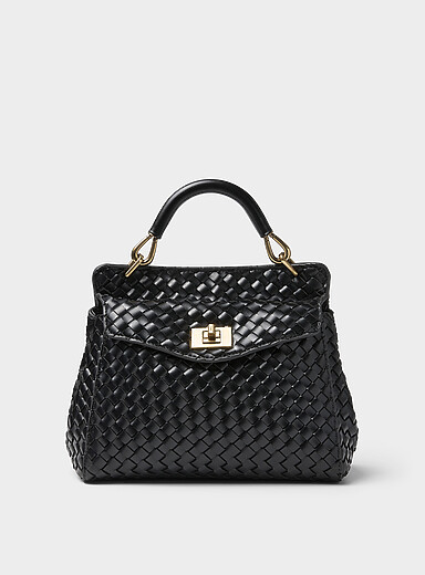 Le sac de soir&eacute;e natt&eacute; Lucia
