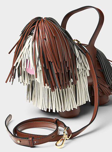 Le petit sac en forme de chiot Nita