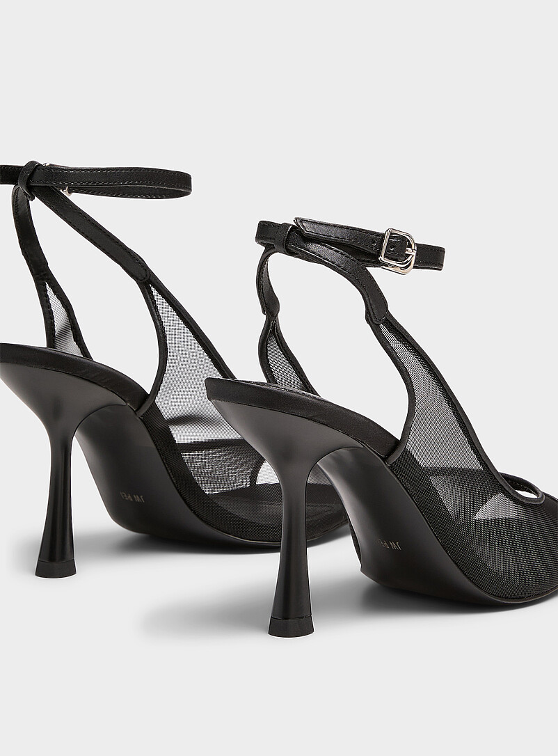 Open-toe slingback pumps product image 2