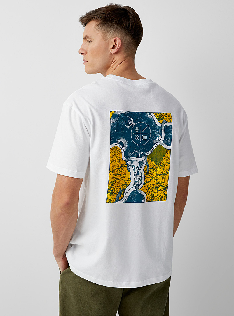 Le 31: Le t-shirt Microbrasseries d'ici Fait au Canada Blanc pour homme