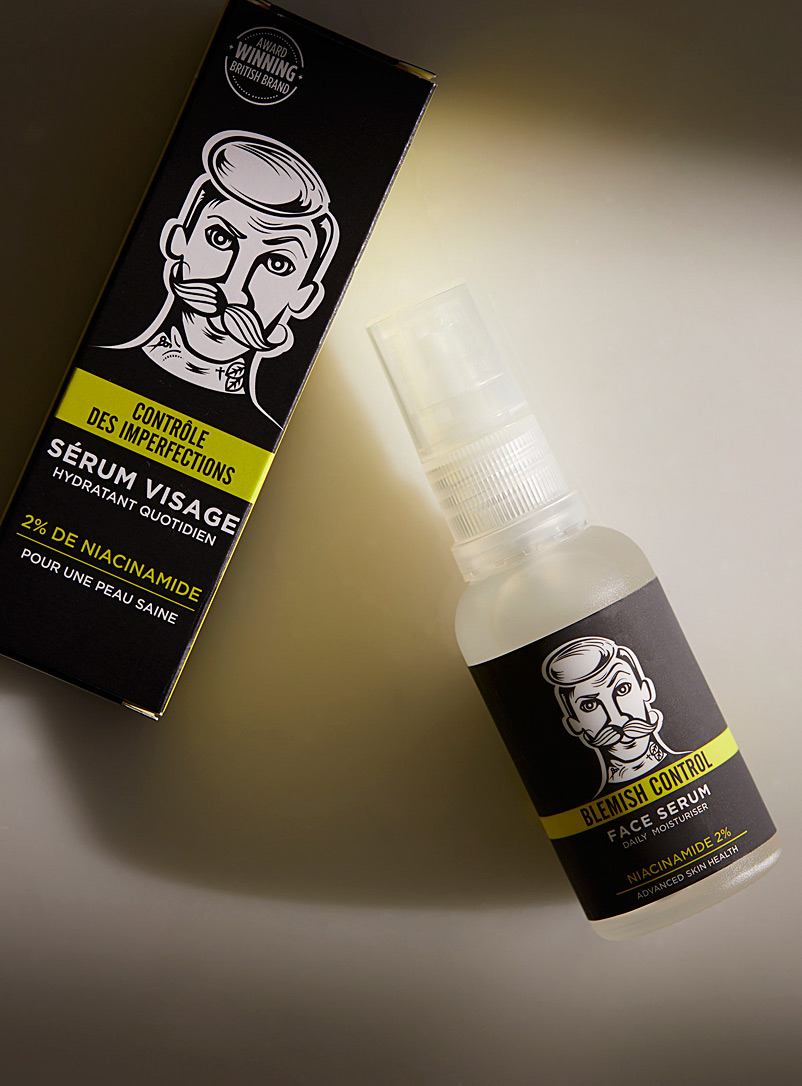 Barber Pro Patterned yellow Niacinamide face serum for men