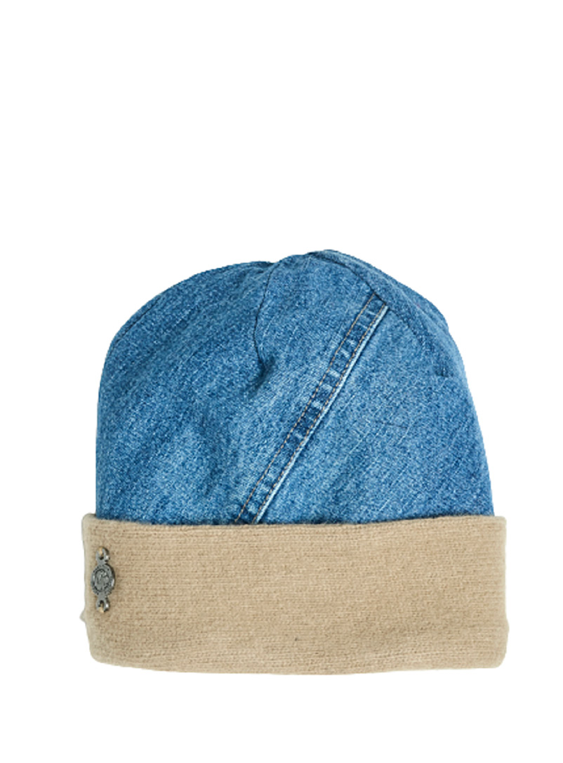 Harricana Blue Recycled jeans tuque