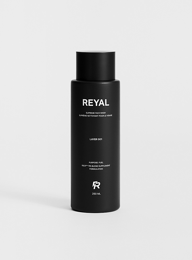 Reyal Performance: Le nettoyant suprême pour le visage Layer 001 Noir pour homme