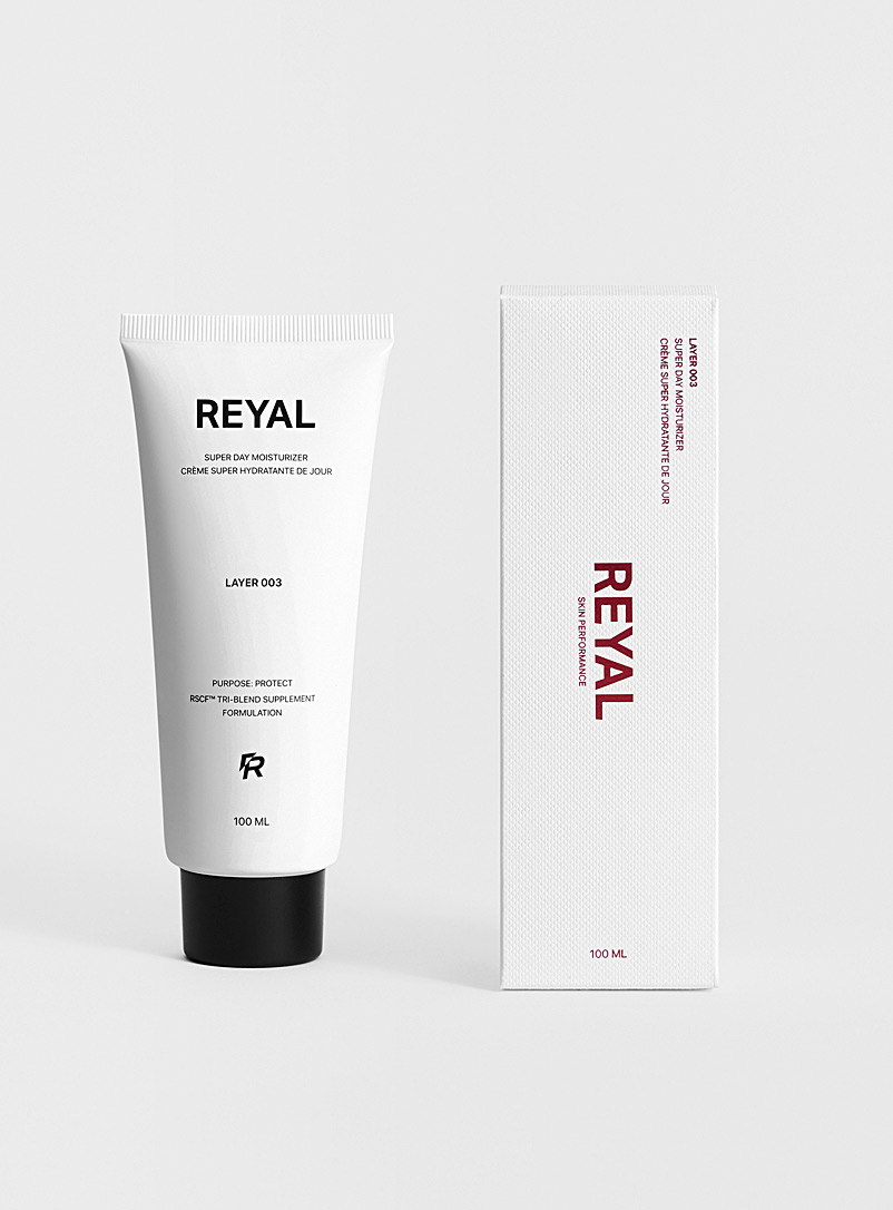 Reyal Performance: La crème de jour super hydratante Layer 003 Blanc pour homme