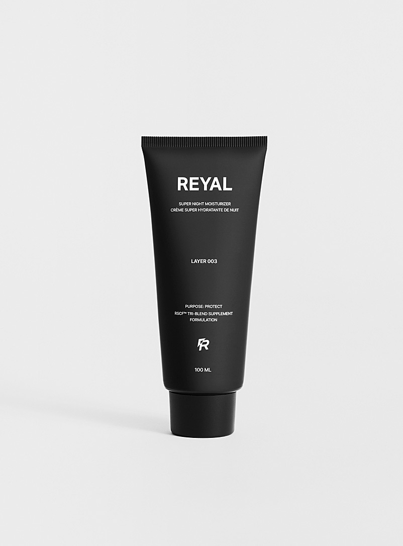 Reyal Performance Black Layer 003 super night moisturizer for men