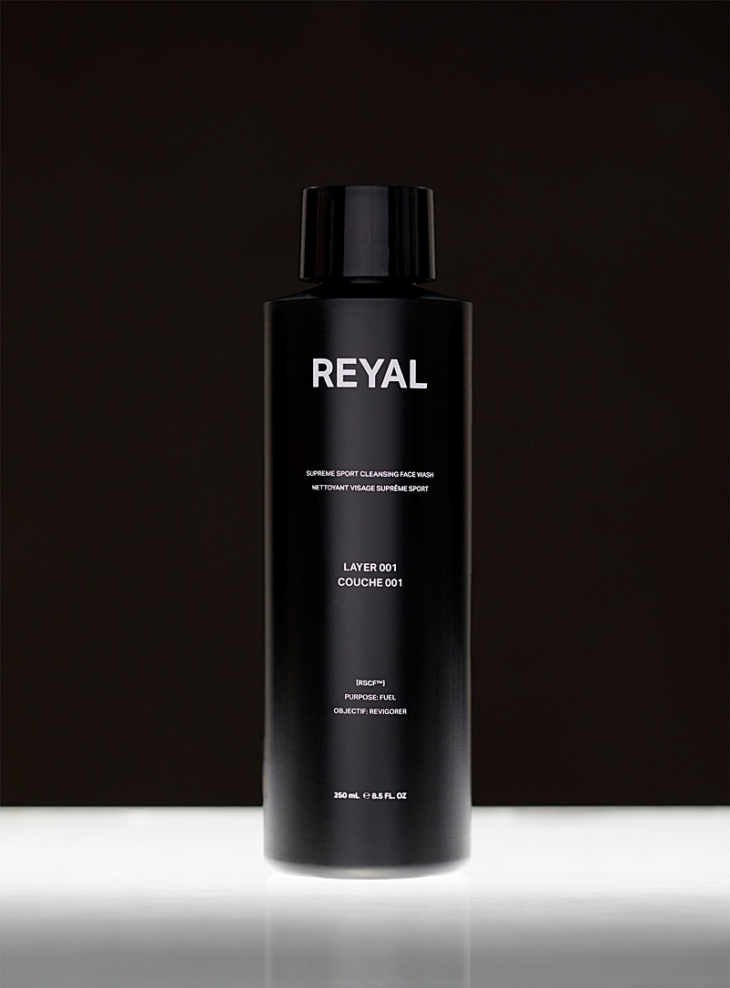 Reyal Performance: Le nettoyant Supreme Sport pour le visage Noir pour homme