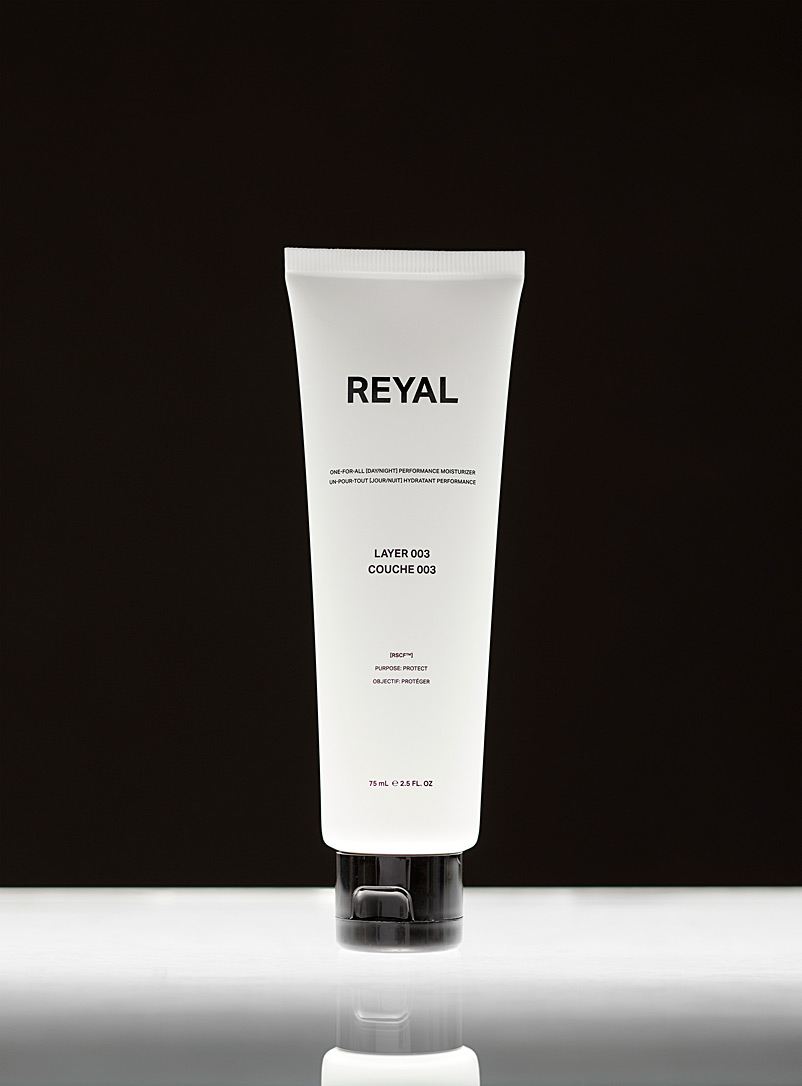 Reyal Performance: La crème hydratante One-for-All Performance Jour et nuit Blanc pour homme