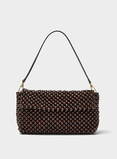 Timmy beaded shoulder bag
