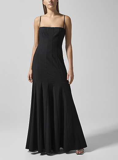 Rila vertical seams dress