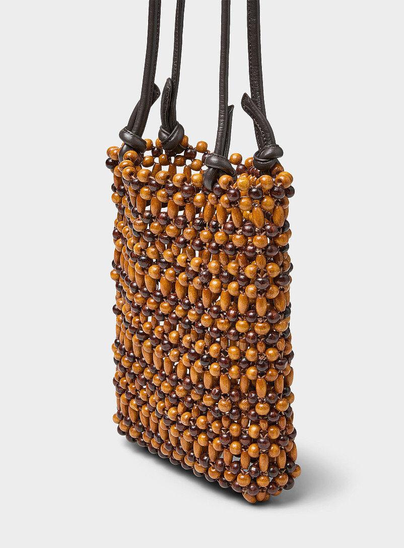 Baja small beaded bucket bag product image 2