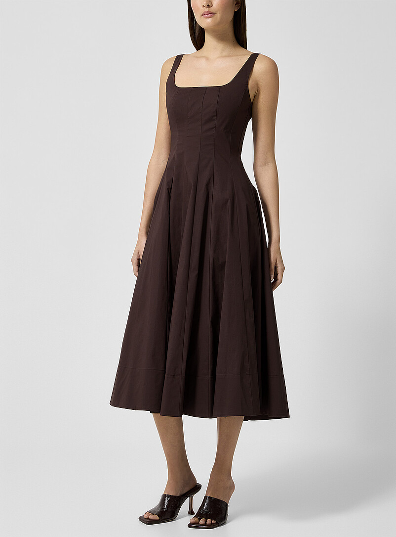 Wells poplin dress product image (primary)