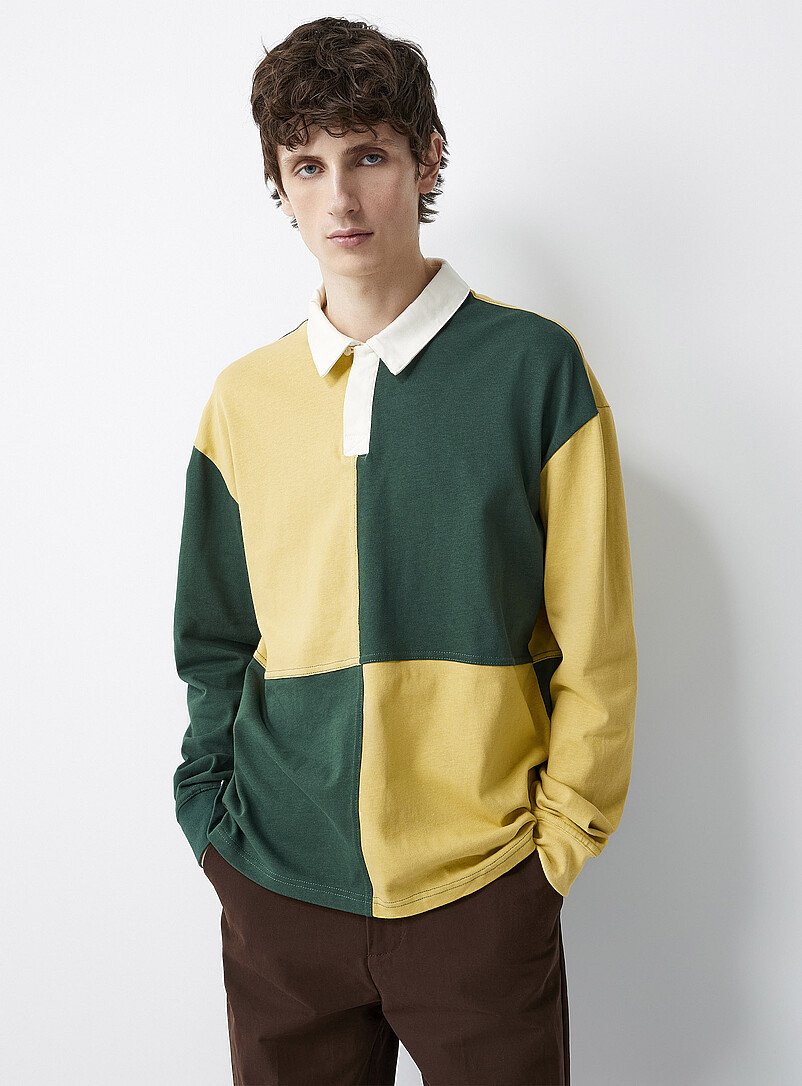 Simons Side Roughby Polos Manches longues pour Homme | Simons Canada