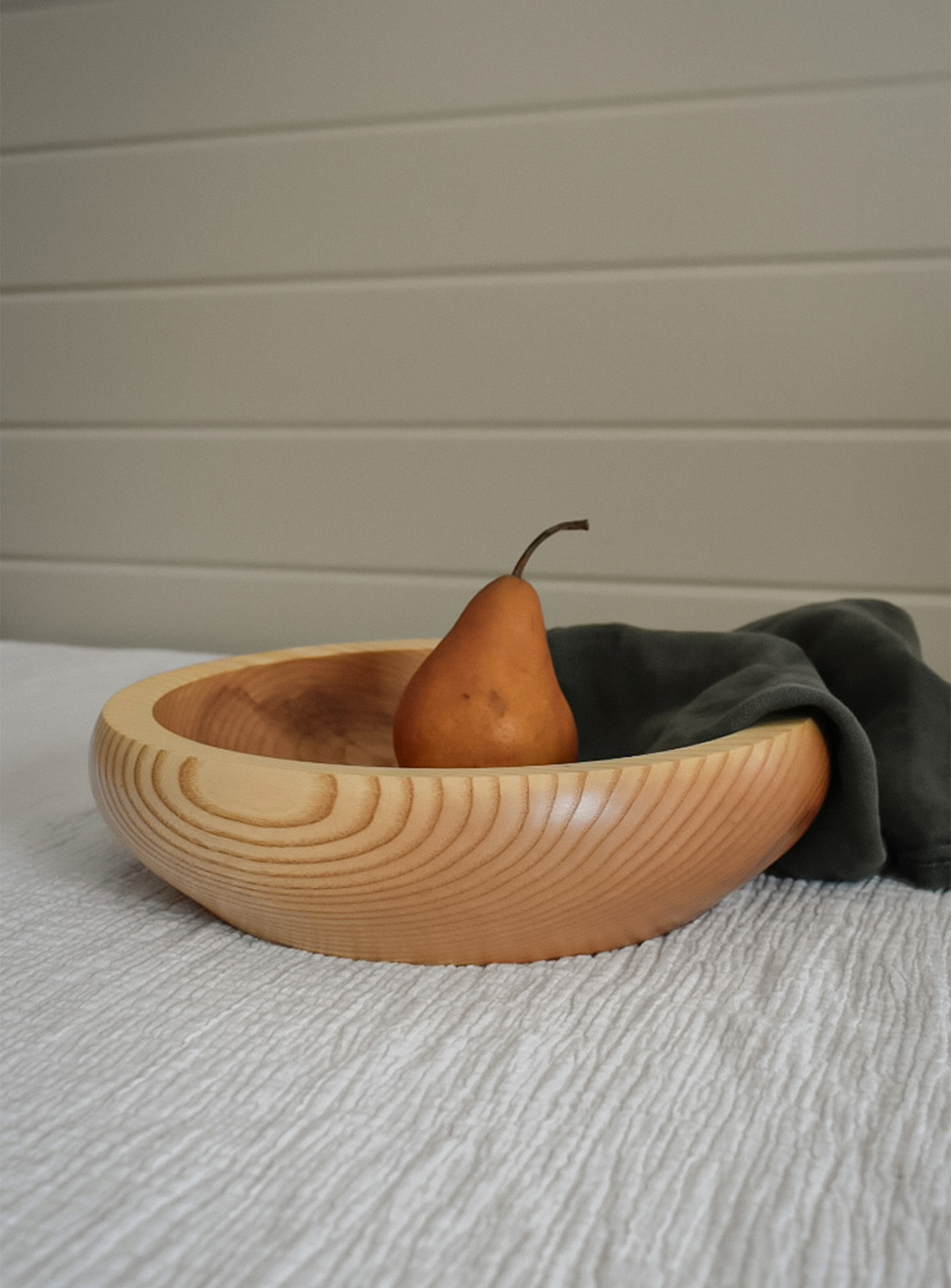 Noir et Bois - Alo wooden serving bowl
