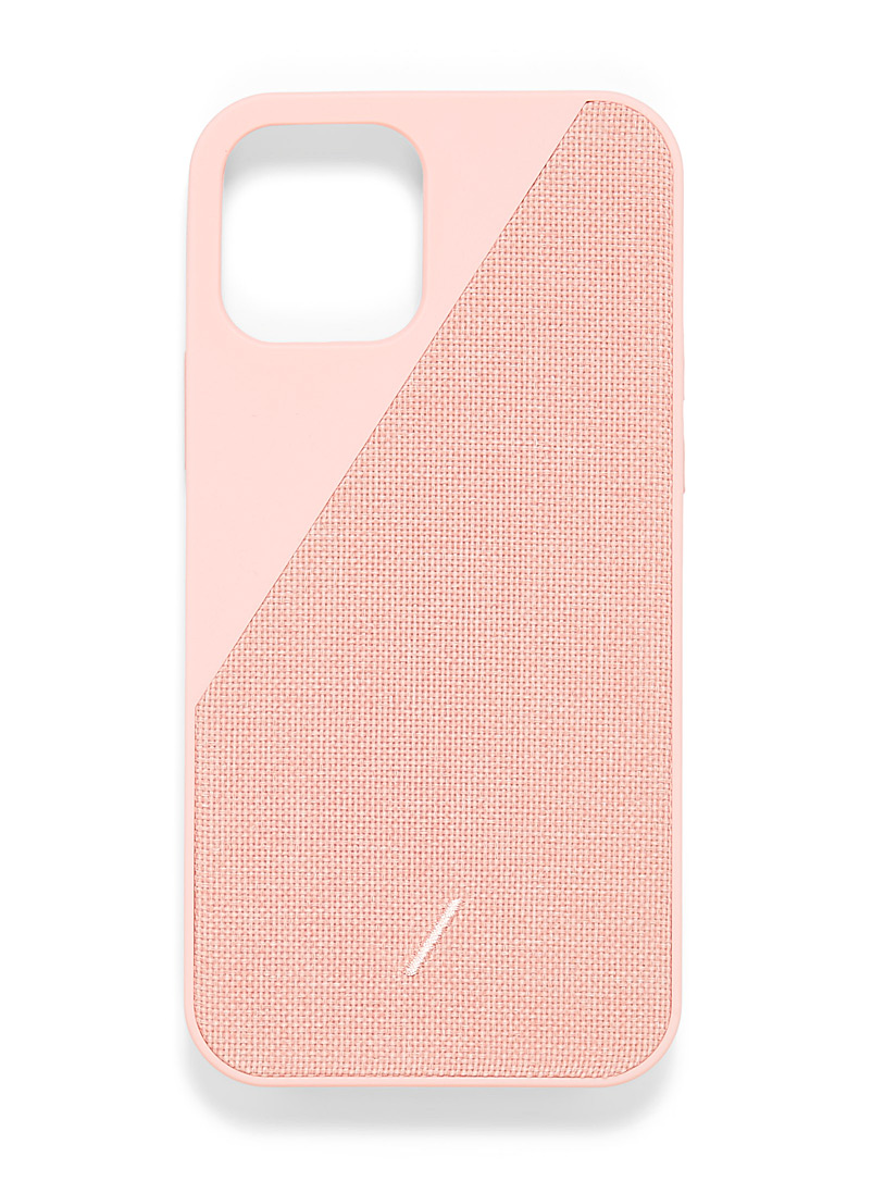 Native Union Pink Clic fabric iPhone 12 Pro case for women