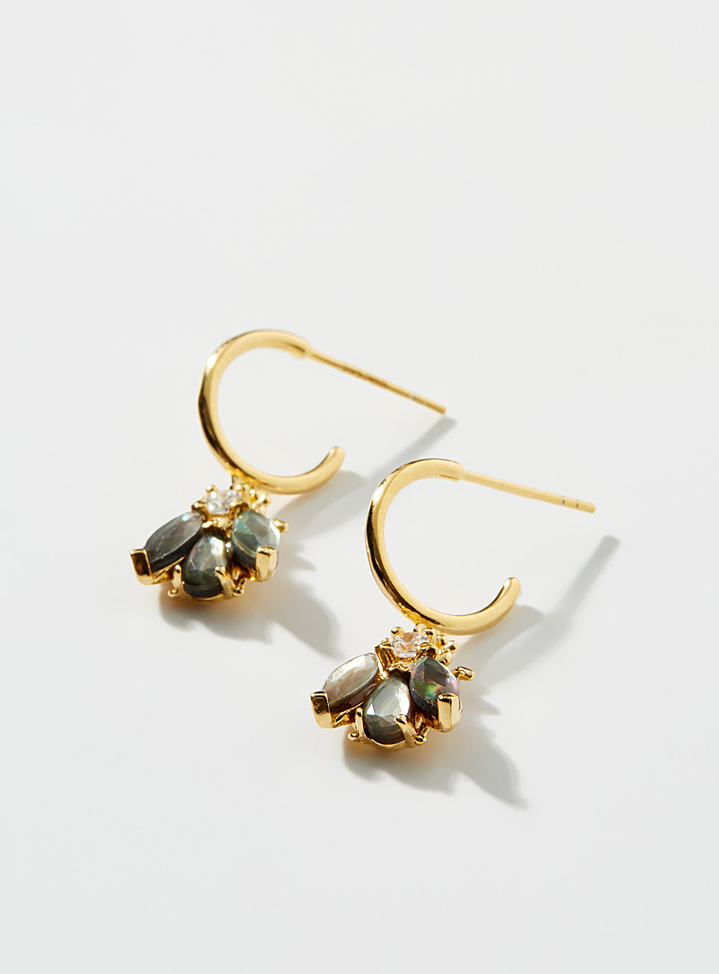 PDPAOLA Assorted Zaza gold earrings for women