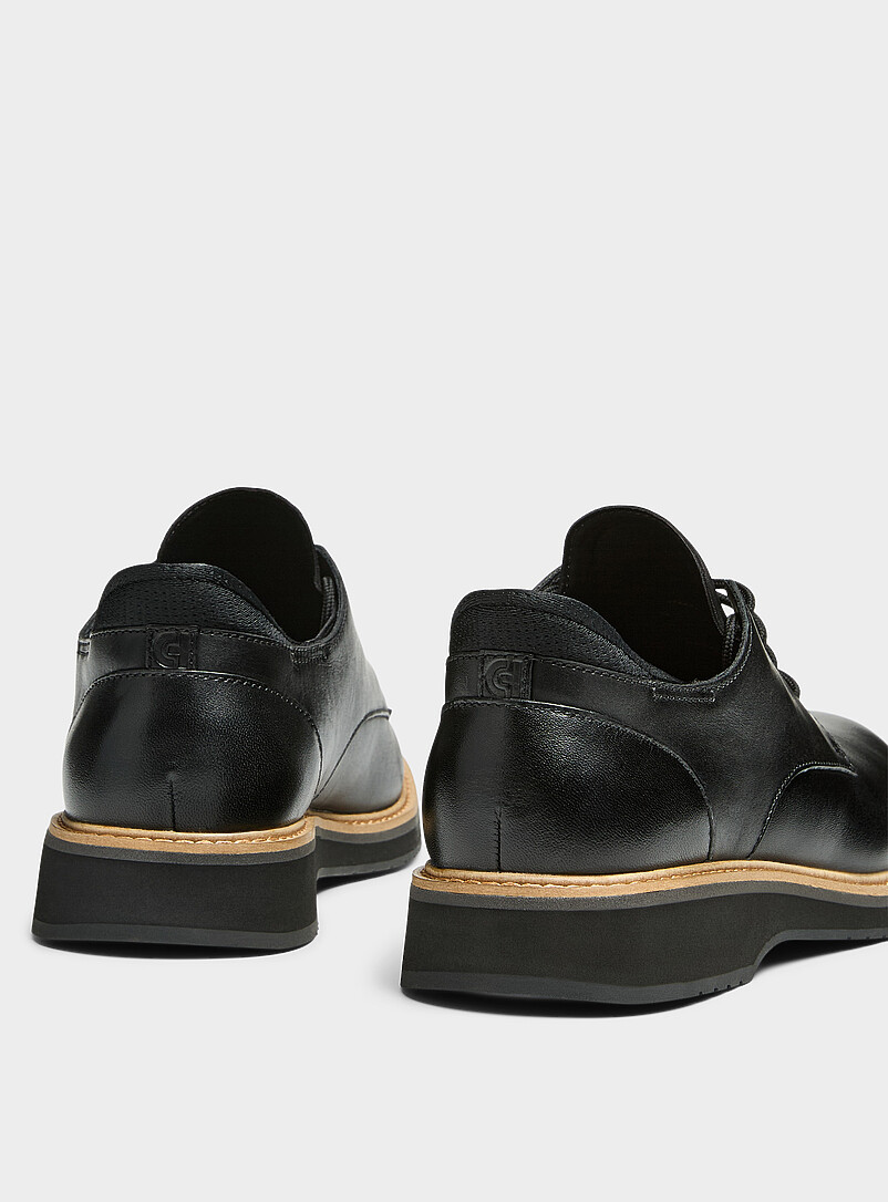 Cole Haan: La chaussure derby Mansfield Grand Quick-On Homme Noir pour homme