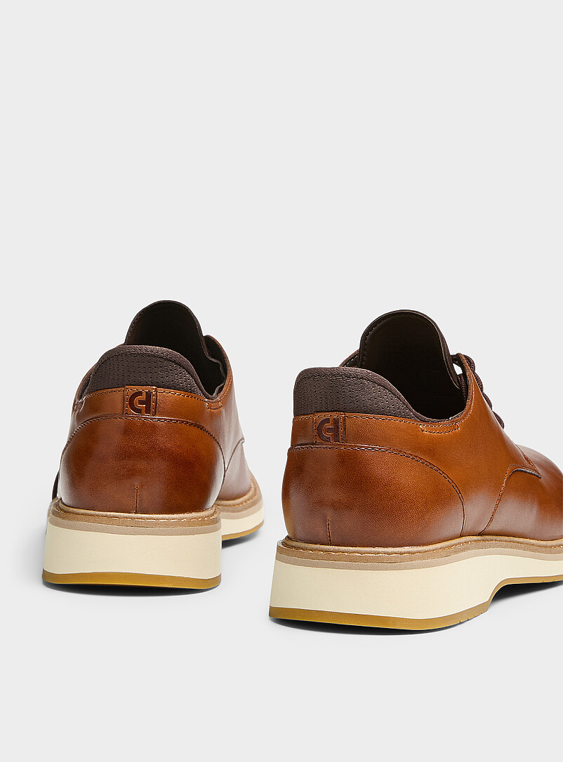 Cole Haan: La chaussure derby Mansfield Grand Quick-On Homme Noir pour homme