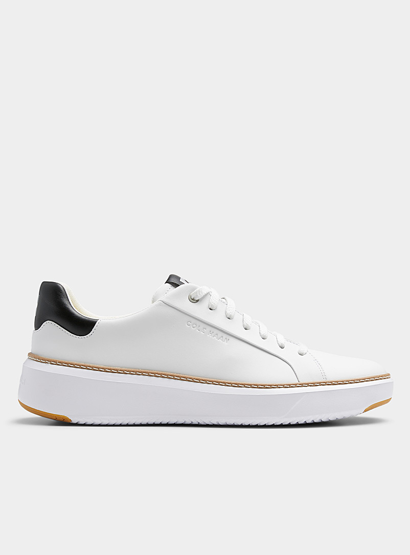 White GrandPrø Topspin sneakers Men | Cole Haan | Sneakers & Running ...