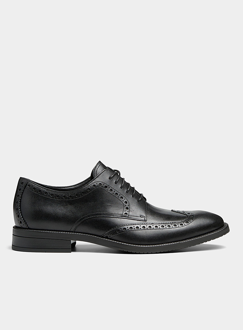 Cole Haan Black Wingtip Oxford shoes Men for men