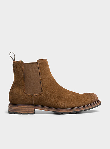 Cole Haan Brown Judson Grand waterproof Chelsea boots Men for men