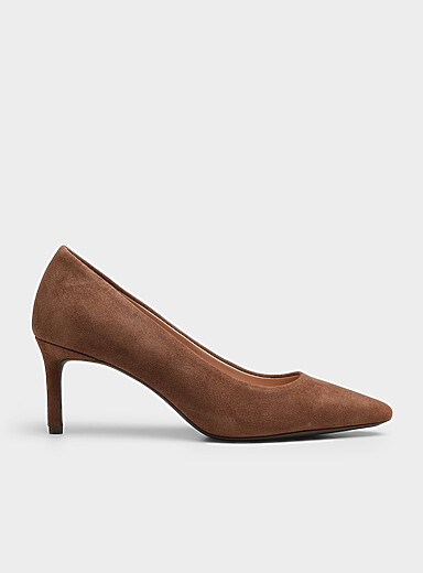 Go-To Janey suede pumps Women
