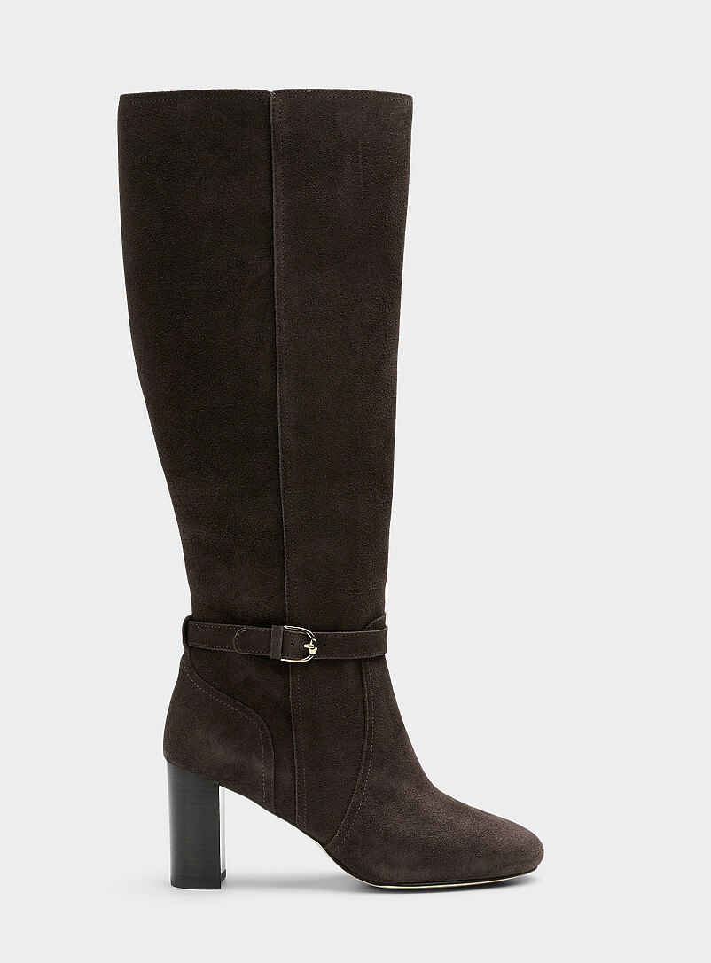 Bottes De Campagne Femme Cole Haan - Cuir Marron Pointure US 6.5 - Occasion