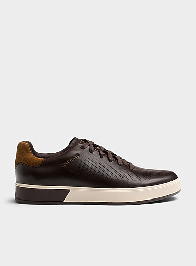 Cole Haan: Le sneaker GrandPr&oslash; Angleace Homme Chocolat - Espresso pour homme