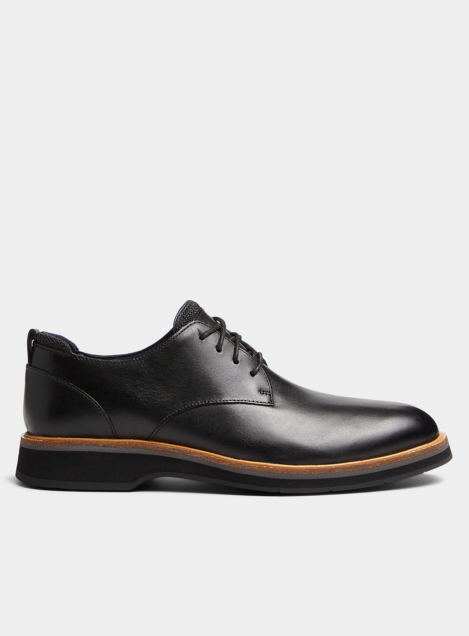 Shop Cole Haan Osborn Grand Derby Shoes Men In Black